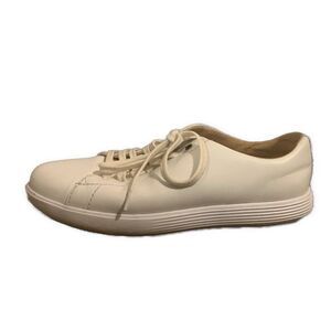 Cole Han Womens Solid White Casual Lace Up Fashion Sneakers 6.5